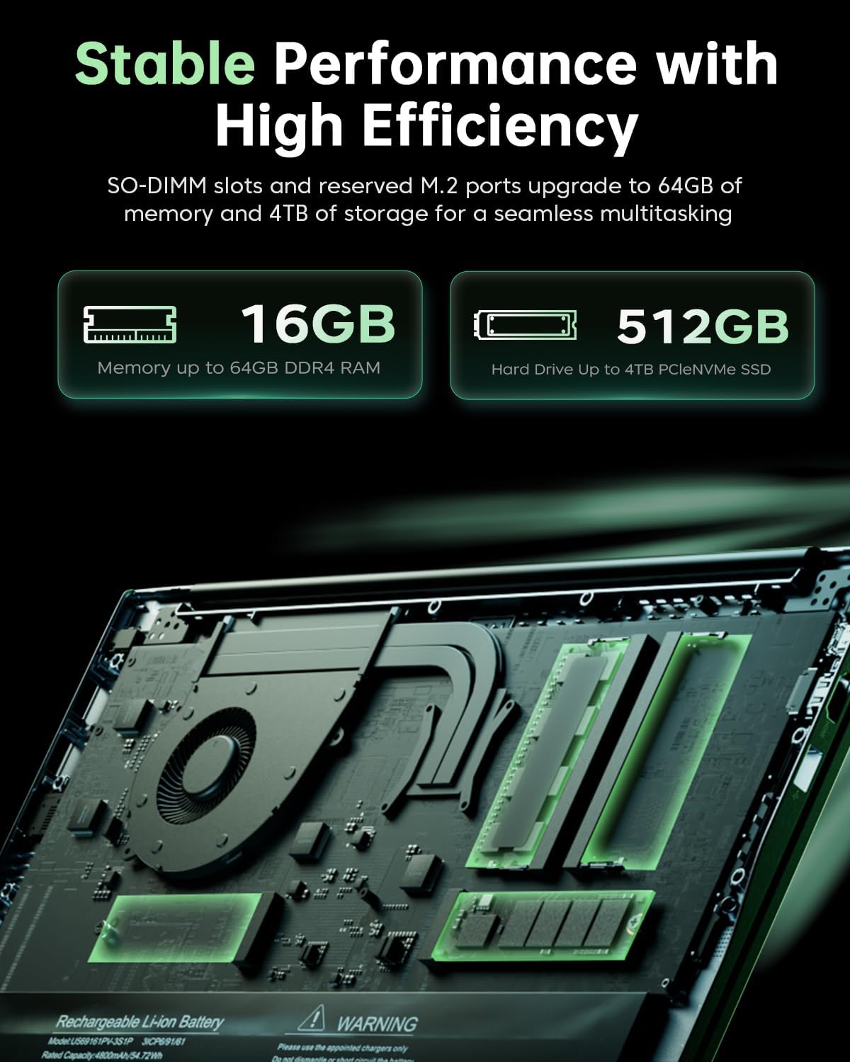 ACEMAGIC LX15 Pro Laptop With Intel Core i5-12600H and 15.6" Display