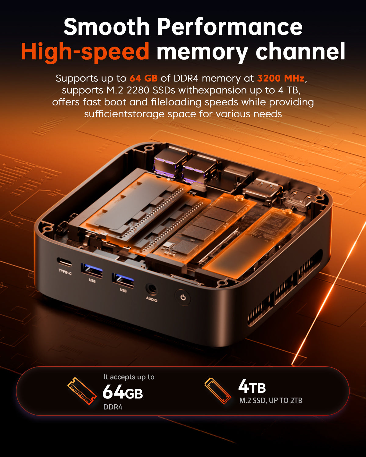 ACEMAGIC K1 AMD Ryzen™ 5 7430U Mini PC